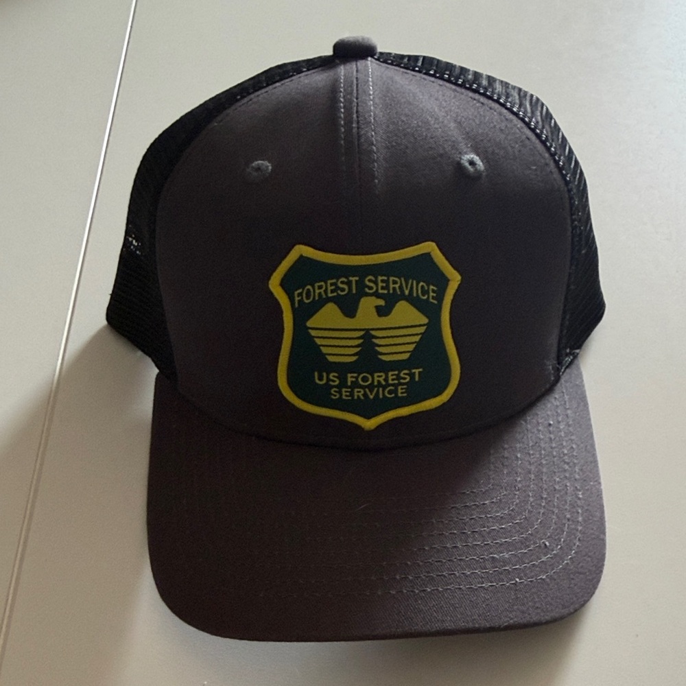 Forest Service Black and Yellow Cap